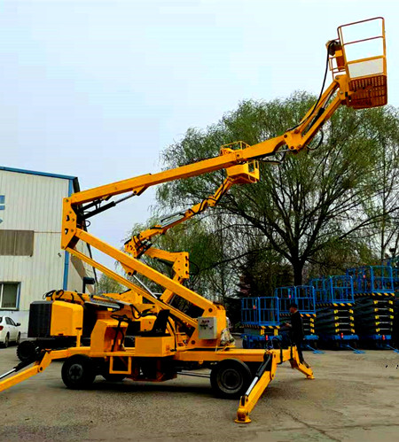 自行折臂防爆高空作業車